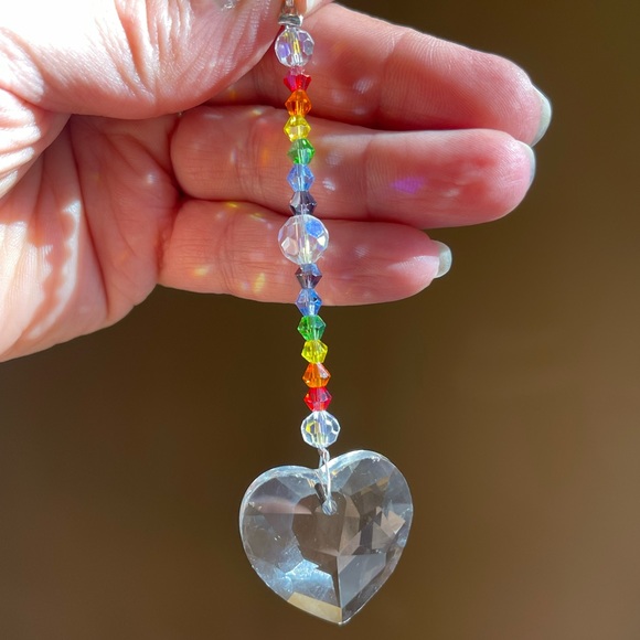 Crystal Heart Sun-catcher - Picture 6 of 12